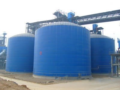 阜沙镇水泥钢板库改造