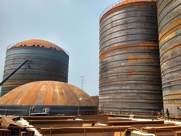 阜沙镇焦粉钢板仓